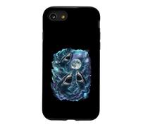 Trois Requins Moon - Amoureux des Requins - Biologie Marine océanique Coque pour iPhone SE (2020) / 7/8