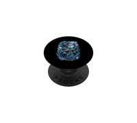 Trois Requins Moon - Amoureux des Requins - Biologie Marine océanique PopSockets PopGrip Adhésif