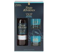 Trois Rivières Vsop 40° Coffret + 2 Verres