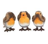 Trois Robins Sages Multicolore G