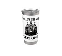 Trois Rois Saints: Follow the Star, Stay Cool! Gobelet isotherme en acier inoxydable double paroi
