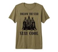 Trois Rois Saints: Follow The Star, Stay Cool! T-Shirt Haut de Gamme