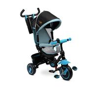 Trois roues timmy bleu modulaire avec poignée guidage repose pieds