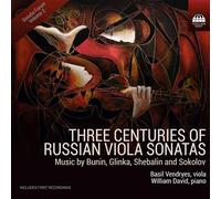 Trois Siècles de sonates russes pour alto CD