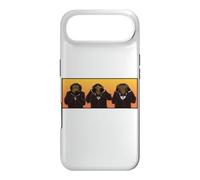 Trois singes Hipster sages entendent Parler et ne voient Pas Le Mal Coque pour iPhone Air
