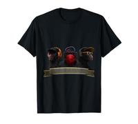 Trois singes sages - no see no hear no speak - SWAG T-Shirt