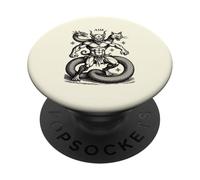 Trois Visages de visée PopSockets PopGrip Adhésif