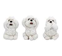 Trois Westies Sages 8cm