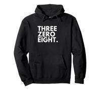 Trois Zero Eight Code régional 308 Grand Island NE Nebraska États-Unis Sweat à Capuche