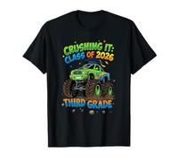 Troisième année Crushing It Class of 2026 Monster Truck Grad T-Shirt