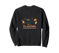 Troisième année équipe école Esprit Classe unité Sweatshirt, Unisexe pour Adultes, Noir, M