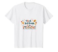 Troisième année équipe école Esprit Classe unité T-Shirt, Enfant, Blanc, 2 Ans
