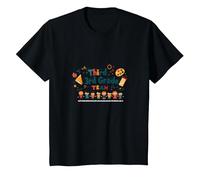 Troisième année équipe école Esprit Classe unité T-Shirt, Enfant, Noir, 4 Ans