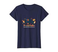 Troisième année équipe école Esprit Classe unité T-Shirt, Femme, Bleu Marine, XXL