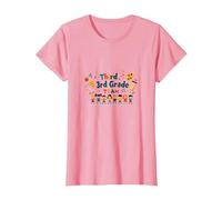 Troisième année équipe école Esprit Classe unité T-Shirt, Femme, Rose, L