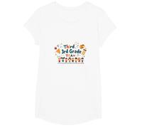 Troisième année équipe école Esprit Classe unité T-Shirt, Fille, Blanc, M