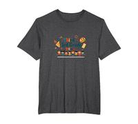Troisième année équipe école Esprit Classe unité T-Shirt, Homme Grandes Tailles, Chiné Foncé, 3X Tall