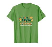 Troisième année équipe école Esprit Classe unité T-Shirt, Homme, Herbe, L