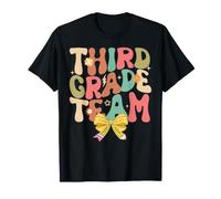 Troisième année équipe rétro Groovy rentrée Scolaire T-Shirt