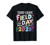 Troisième année Field Day Fun Day 2025 School Day Teacher T-Shirt