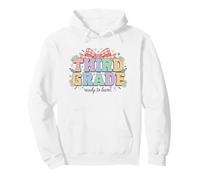 Troisième année prête à Apprendre, Ambiance colorée Mignonne de Salle de Classe Sweat à Capuche