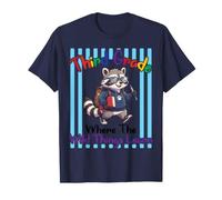 Troisième année Where The Wild Things Learn Raccoon Joy Friends T-Shirt