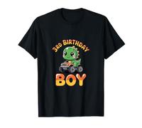 Troisième Anniversaire garçon Dinosaure Monstre Camion 3 Ans T-Shirt