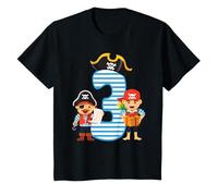 Troisième anniversaire Pirates - Garçon de 3 ans T-Shirt
