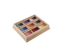 Troisième coffret avec planches en couleurs - jeu Montessori