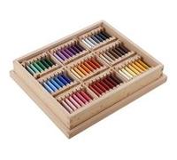 Troisième coffret avec planches en couleurs - jeu Montessori Multicolore G