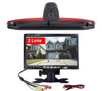 Troisième feu stop double caméra de recul + écran LCD 7", feu arrière deux lentilles de rechange pour Mercedes Vito Mixto W639 année de construction 2010/Vito 639 année de construction 2019 W447 109