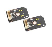 troisième feu stop Phare LED DRL Jaune Citron Anneau Angel Eye Pour BMW Pour M5 5 G30 540i G31 530i G38 G32 F90 Feu De Jour 63117214934(2pcs Yellow Light)