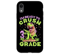 Troisième Grade Rentrée Scolaire Crush Dinosaure 1er Jour d'école Coque pour iPhone XR
