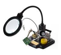 Troisième main avec loupe et outils de soudage G