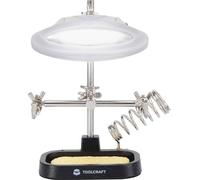 Troisième main TOOLCRAFT ZD-10MB (L x l x H) 210 x 265 x 190 mm