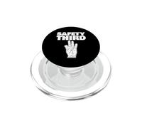 Troisième sécurité Doigt manquant drôle Troisième sécurité PopSockets PopGrip pour MagSafe