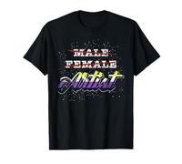Troisième Sexe Artiste Non Binaire T-Shirt