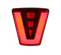 TroisièMes Feux D'ArrêT LED F1 Frein Pilote Lumière Universel Arrière Troisième Frein Feu Arrière Stop Sécurité Avertissement Lumière Stop Signal Pour Voiture Moto 12V Feu Stop ArrièRe Haut Niveau ( C