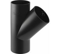 TRÓJ.PEHD 160X90/45 COUDE (KAN.HDPE) 369.130.16.1