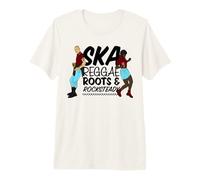 Trojan Skinhead Reggae - Ska, Roots et Rocksteady T-Shirt Haut de Gamme