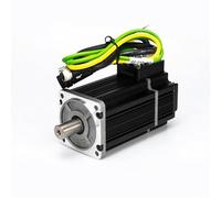 TROJTBUHQ Servomoteur étanche 750 W IP65 NEMA6 Moteur CC Basse Tension intégré Encodeur de Valeur absolue Moteur synchrone à Aimant