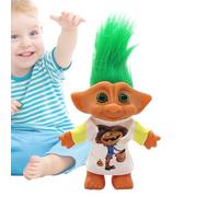 Troll - Jouet De Collection Classique en PVC De 3,94 Pouces | Figurine Mini Trol Aux Cheveux Colorés pour, Collectionneurs Et Cadeaux | Troll - Décoration Amusante Bureau Et D'ét