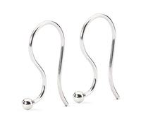 Trollbeads - 10601 - Boucles d'oreille Femme - Argent 925/1000 rhodié