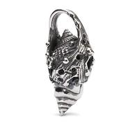 Trollbeads Argent Pendentif Coquille, Argent