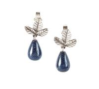 Trollbeads Boucles d'oreilles en forme de feuill, taille unique, Pierre précieuse, Pas de gemme