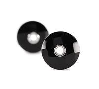 Trollbeads Boucles d'Oreilles Femme Black Onyx Verre - 86103, 1, Verre, Onyx
