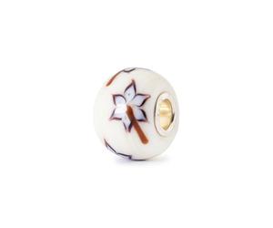 Trollbeads Breloque en verre - Street Harmony - Fabriquée à la main - Pour bracelets - Bijoux à collectionner - Cadeau pour femme