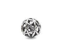 Trollbeads Charm changement positif en argent sterling de couleur argent - TAGBE-00241, taille unique, Argent, Pas de gemme