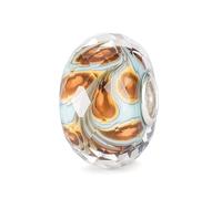 Trollbeads Collection automnale - Perles en verre - Motif pattes d'amour, taille unique, Verre, Pas de gemme