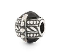 Trollbeads Collection automne Chemin du bonheur 2024 Perles en pierres précieuses faites à la main, Small, Argent sterling, 0